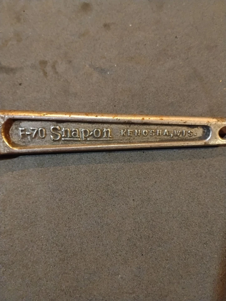 1931 Very Rare Vintage Snap-On F70 Ferret Ratchet 3/8” Drive Kenosha, WI. USA - Image 2 of 4