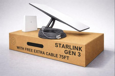Starlink Gen 3 Standard Satellite Internet Kit   Dish with Wi-Fi 6 Router  Extr