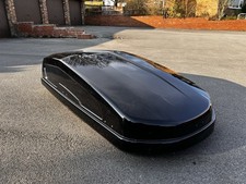 Halfords Advanced 470L Roof Box Black