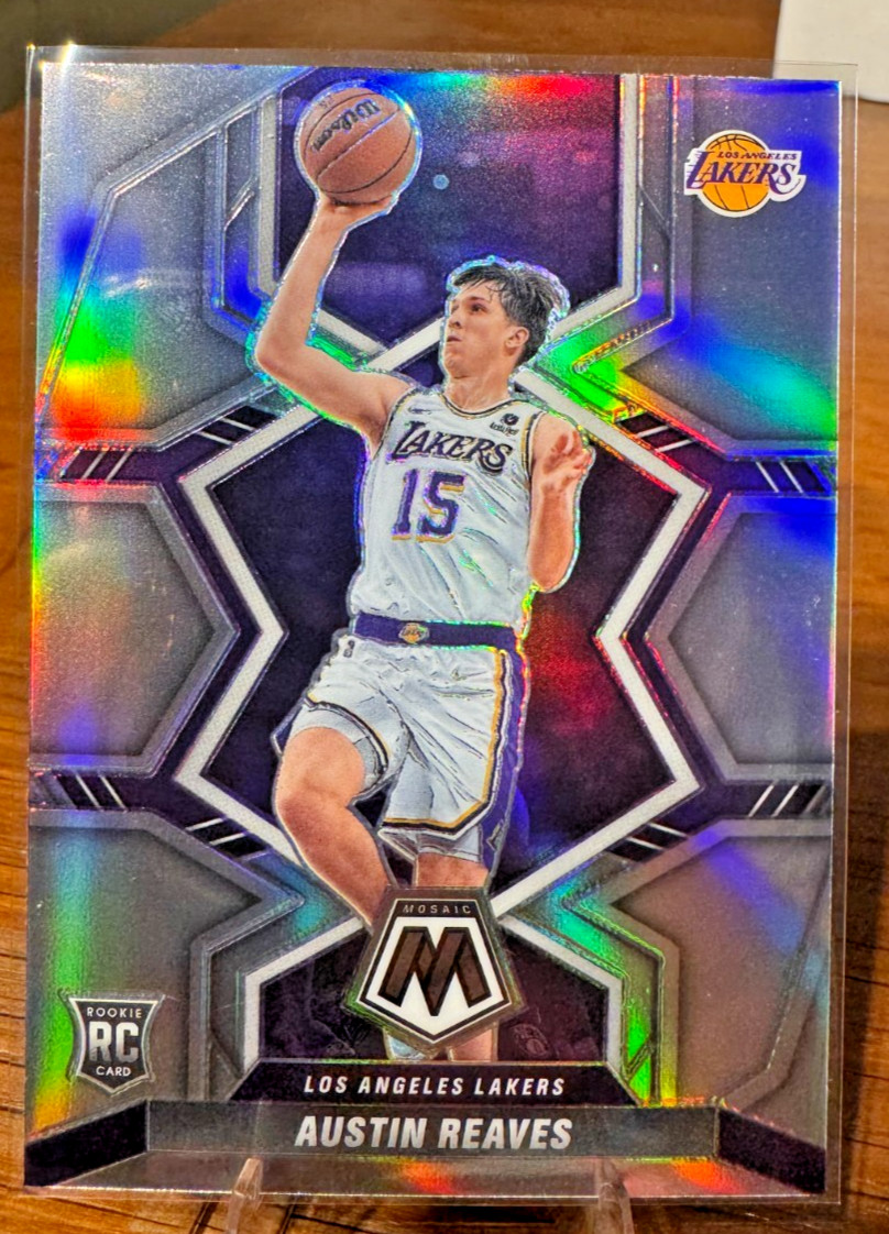 2021-22 Panini Mosaic Rookies Silver Prizm Austin Reaves #241 Rookie MINT