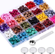 Sealing Wax Beads, Sealing Wax for Wax Seal Stp, Hexagon Wax Seal