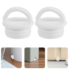 4Pcs Rubber Stoppers for Mop Bucket Leakproof Sealing Plugs White