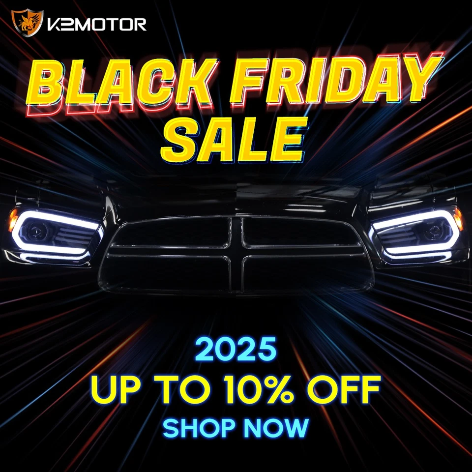 Black Fits 2007-2013 Chevy Silverado 1500 2500HD LED DRL Projector Headlights - Изображение 2 из 4