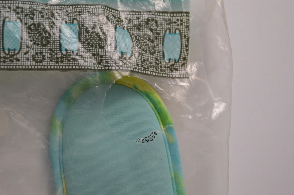 Zapatillas vintage Dearfoams Gustave para mujer ama de casa MCM zapato floral 8-9 Foto 3 de 4