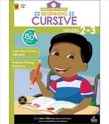 Beginning Cursive, Grades 2 - 3 by Brighter Child (English) Paperback Book