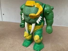 Transformers G1 Yugo yugoslavian Longtooth pretender figure bootleg KO