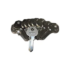 Pack of (11) M4 1092V Uncut Key Blank 