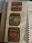 Lot of VINTAGE Chicago/Illinois Cities/towns Vehicle Tax Stickers — photo 7