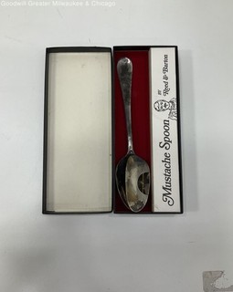 IOB Vintage Reed & Barton Mustache Spoon