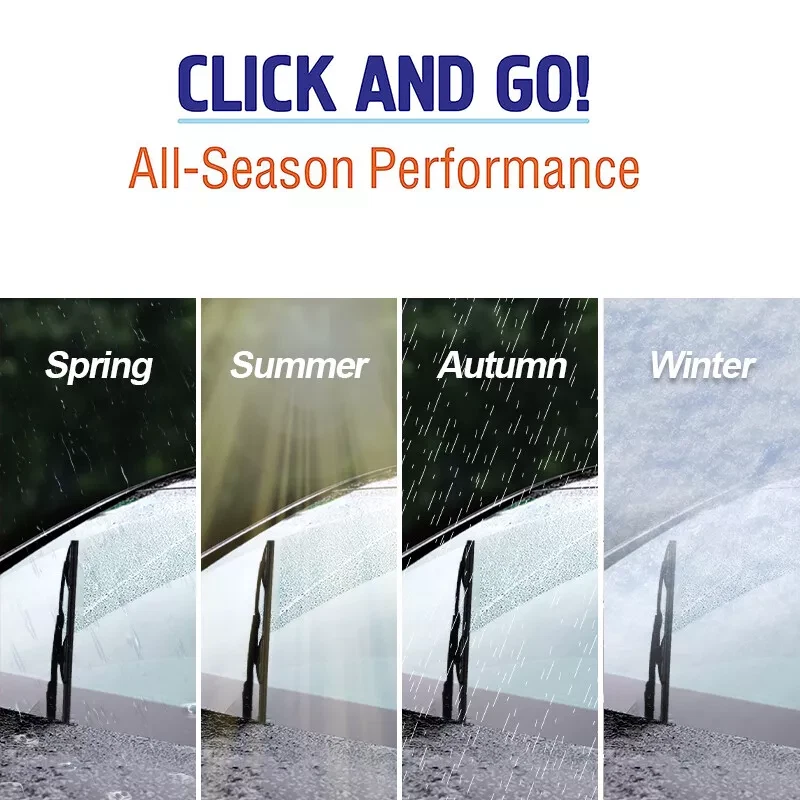 Super Clean 24''+21'' Top Lock Wiper Blades Set For 2010-2016 Chevrolet Equinox - Image 4 of 4