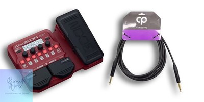 ZOOM B1X FOUR Multieffektpedal mit Kabelsatz