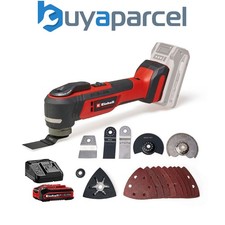 Einhell Professional 18v Cordless Brushless Multi Tool TP-MG 18 Li BL + 4ah Kit 