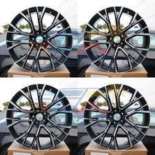 New Set 22 Inch Rims Wheels 22x9.5 37 5x120 Cb 74.1 Fits Bmw X5