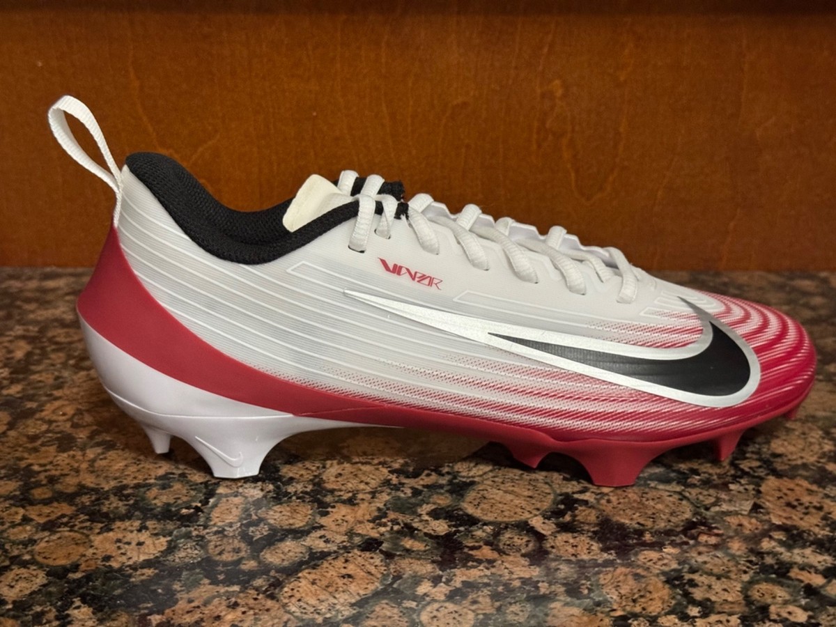 New Mens US 8 NIKE VAPOR SPEED 3 FOOTBALL CLEATS WHITE  display picture 1