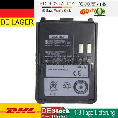 Batteria Battery für Kenwood TH-F6A TH-F7A high quality Akku PB-42L Bateria