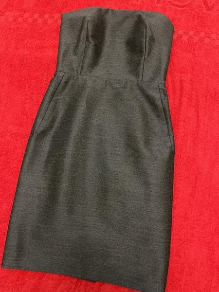 Women Jean Paul Gaultier Dress Grey Wool 34