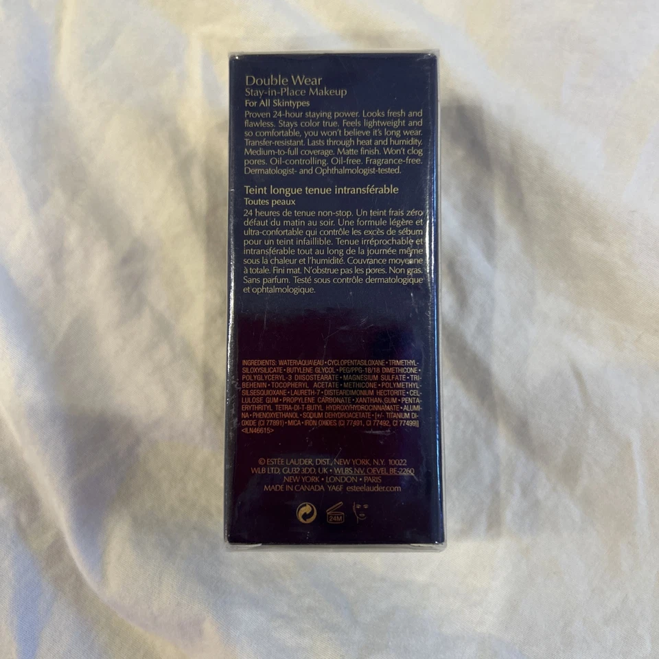 Estee Lauder Double Wear Stay-in-Place Makeup #3C3 sandbar 1oz/30ml New - Image 2 of 3