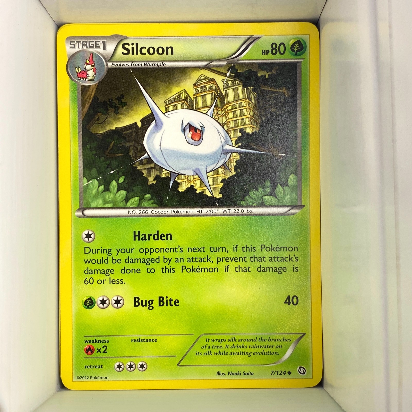 Silcoon 7/124, Dragons Exalted, English