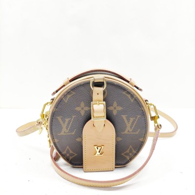Louis Vuitton LV Hand Bag M43514 Petite Boite Brown Monogram 4468467