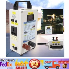 Portable Hand Crank Generator Emergency Power Supply Charger Camping Outdoor USA