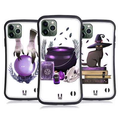 HEAD CASE WITCHCRAFT ILLUSTRATION HYBRID CASE FOR APPLE iPHONES PHONES - Image 1 of 4
