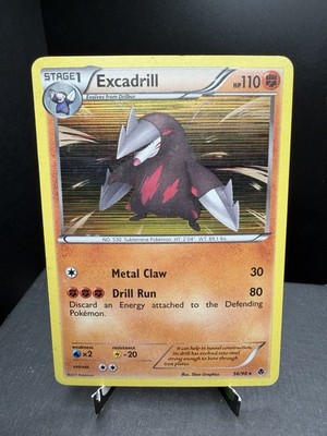 Pokemon TCG BW Emerging Powers Excadrill 56/98 Holo Rare LP