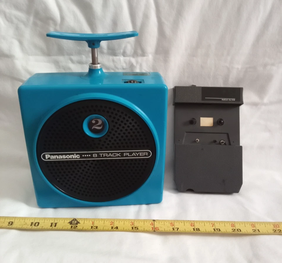 Panasonic RQ-830S Azul TNT Émbolo Dinamita Portátil Reproductor de 8 Pistas Piezas Reparación Foto 4 de 4