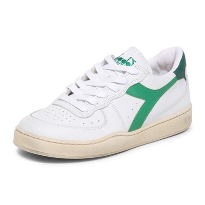 9028AZ SNEAKER UOMO DIADORA HERITAGE STONEWASHED MI BASKET MAN SHOES