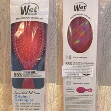 Limited Edition Wet Brush Pink Prismatic Original Detangler Hair Brush NIB 