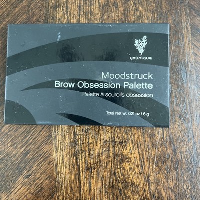 Younique Moodstruck Brow Obsession Palette Dark Brunette/black No Box