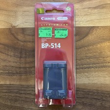 Canon BP-514 1390 mAh Lithium Ion Battery Pick Genuine OEM Sealed