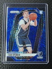 2024-25 Panini Prizm - Cam Spencer #246 Blue Sparkle Prizm /144 (RC)