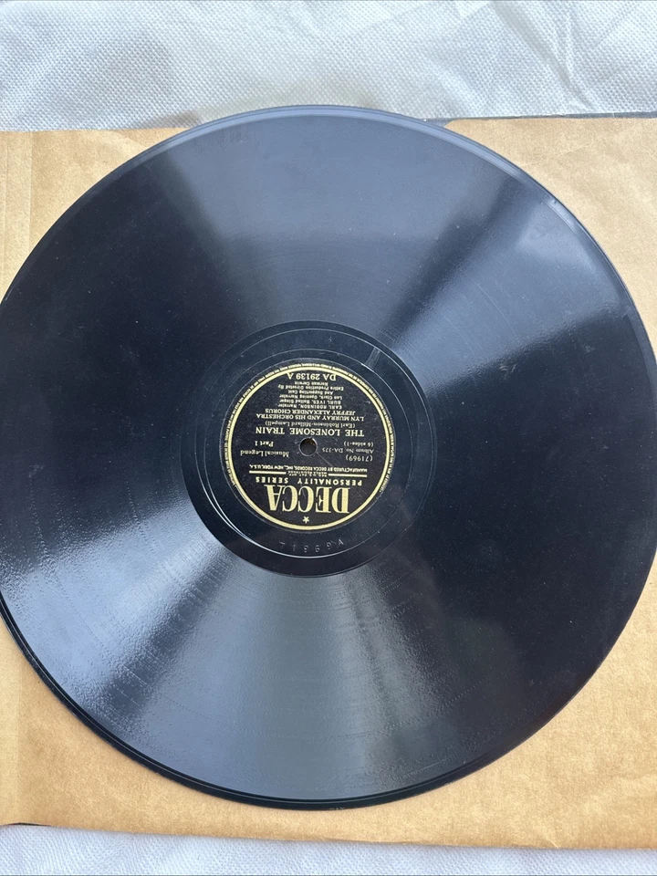 The Lonesome Train (A Musical Legend) Vinyl Record - Abraham Lincoln - Image 3 of 4