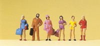 Jugendliche FahrgäSte (6) Ho/Oo Spur Figuren Preiser 14123