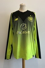 Celtic 2018/19 Third 3rd Football Shirt Mens Medium New Balance Long Sleeve