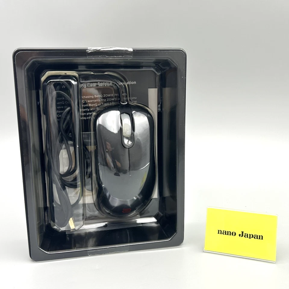 BenQ ZOWIE EC2-A Gaming Mouse Wired Ergonomic Right Hand Optical Black Used JP - Image 3 of 4