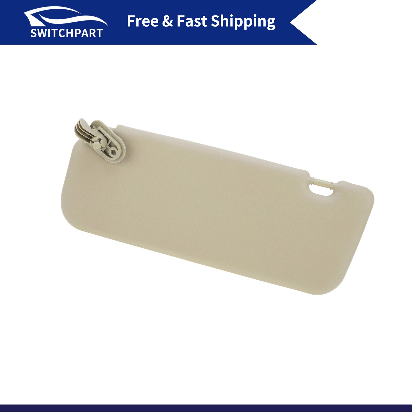 85210-1R000 Beige Left Driver Side Sun Visor for Hyundai Accent 1E 2011-2015