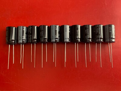 10x 25ZLH1500M-LDF-12.5X20 RUBYCON CAPACITOR ALUM 1500UF 25V 105' 12.5x20 RADIAL