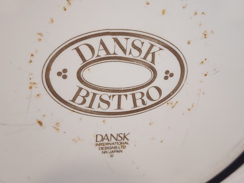 DANSK Bistro Bisserup Cobalt Blue Salad Plates, Set of 5 NICE! - Picture 14 of 14
