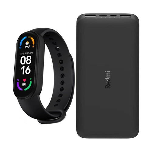 Xiaomi Mi Band 6 Smart Watch Bundled 