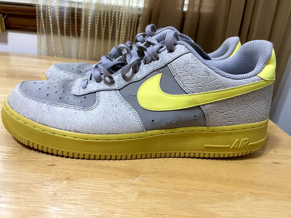 Nike Air Force 1 グレー/イエロー Nike Air Force 1 Low Elephant Volt for Sale | Authenticity
