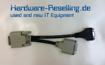 Fujitsu DVI-I to DVI & VGA Dual Monitor Splitter t26139-y3957-v201 a3c40092985