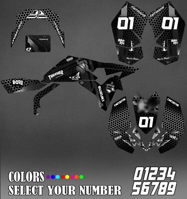 Graphisme Kit Suzuki LTR250 Atv Lt R250 Quad Stickers Autocollant Drapé