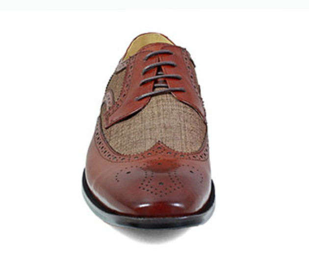 stacy adams men's kemper wingtip oxfords