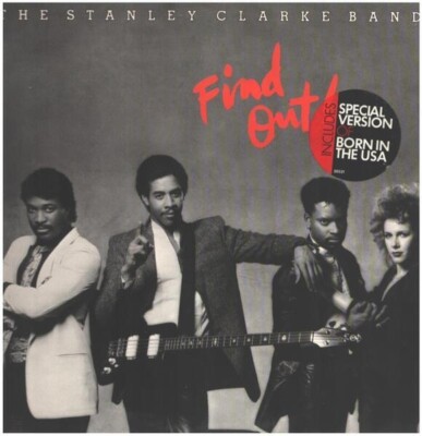 The Stanley Clarke Band Find Out! SIGNED BY NORMAN SEEFF Epic Vinyl LP
