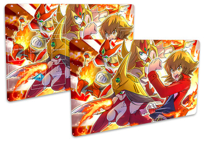 No.3107 Yugioh TCG Playmat Yuki Elemental HERO Burstinatrix Heat Lady Heat