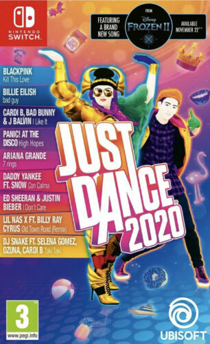Just Dance 2020 Nintendo Switch Excellent Condition Cartridge Version