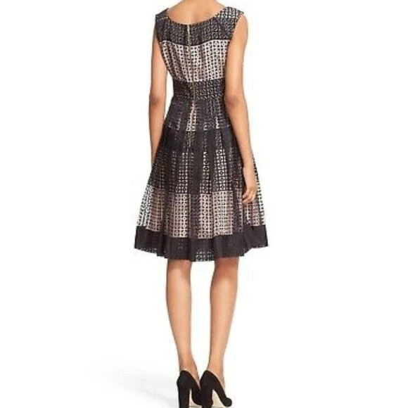 Kate Spade L99614 Abito da donna nero rosa taglia 14