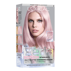 Loreal Paris Hair Color Feria Pastels Dye Smokey Pink P2 Ebay Stock Photo