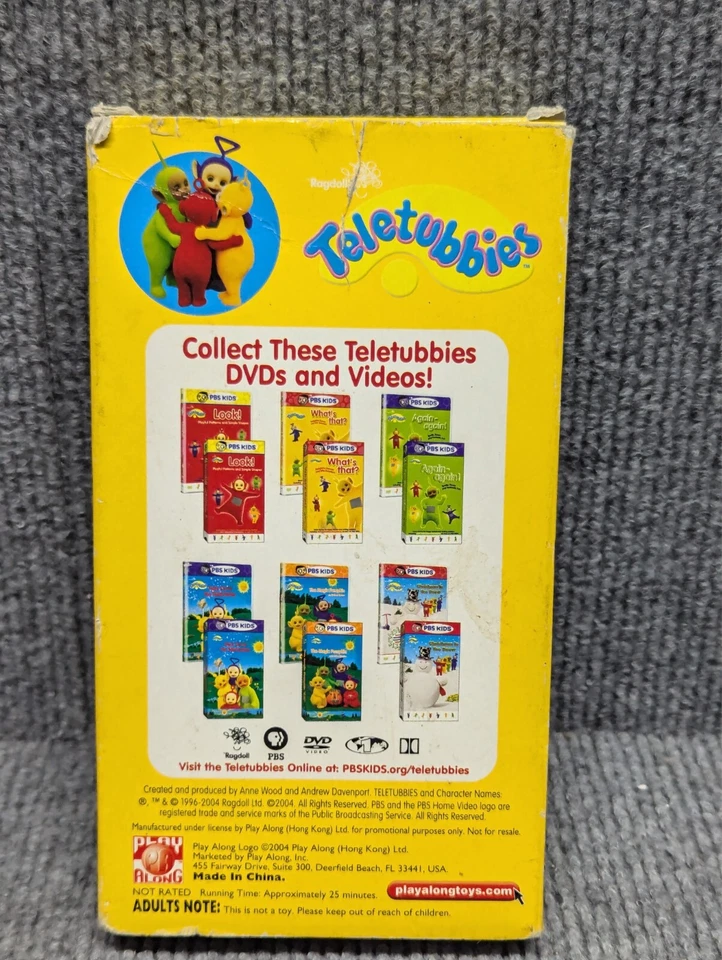 Teletubbies: It’s Time to Hear The Horns! VHS Tape 2004 Cartoon Promo Show Rare - Image 2 of 4